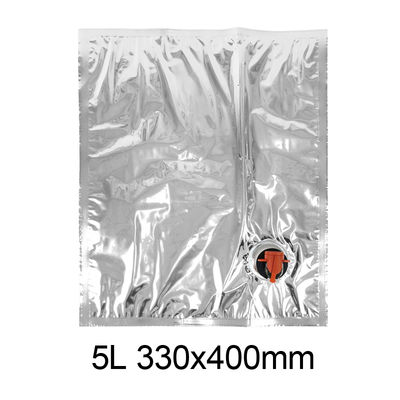 Bolsa BIB 1L, 3L, 5L, 10L, 15L, 20L, 25L, 50L, 100L, 150L, 220L Bolsa aséptica para vino Bag-in-Box Bolsa para zumo Bag-in-Box