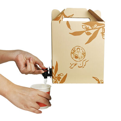 Dispensador de café frío con impresión personalizada hecho de plástico para necesidades personalizadas