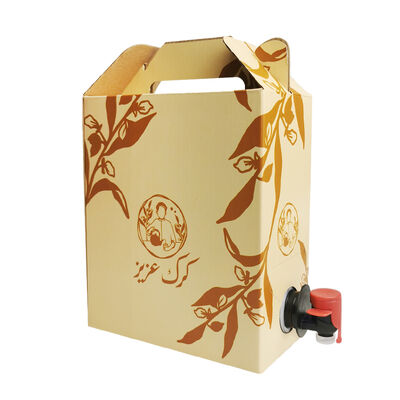 Soluciones de embalaje Bag In Box con certificación ISO Accesorios personalizados que incluyen grifo para almacenamiento y dispensación de líquidos