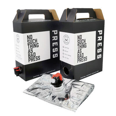 Soluciones de bolsas de plástico en cajas cuadradas personalizadas diseñadas para optimizar el almacenamiento de líquidos y la eficiencia del transporte