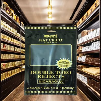 Bolsas de plástico con cremallera para humedecer puros pequeños, bolsas humidor para puros, grosor de 0,09 mm, sellado duradero para una frescura duradera