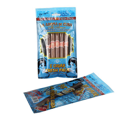 MOPP VMPET PE bolsa de embalaje de cigarros manipulación características evidentes para mejorar la seguridad y la confianza del consumidor en los cigarros envasados