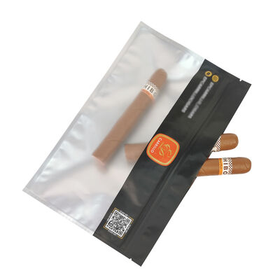 MOPP PE Material Estructura Bolsas de humidor de cigarros Bolsas hidratantes de cigarrillos Bolsas con cremallera de plástico Bolsas de control de humedad duraderas