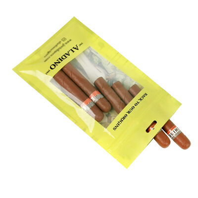 Bolsas para humidores de cigarros resistentes a rasgaduras y pinchazos, bolsas de plástico para humedecer cigarros con cremallera, diseñadas para mantener niveles óptimos de humedad