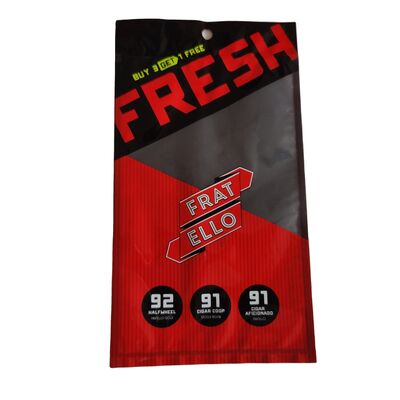 Bolsas de plástico ligeras y compactas para cigarros, bolsas transparentes resellables diseñadas para mantener la frescura de los cigarros