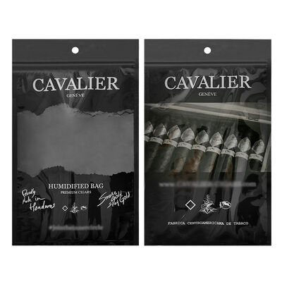 Bolsas de plástico ligeras y compactas para cigarros, bolsas transparentes resellables diseñadas para mantener la frescura de los cigarros