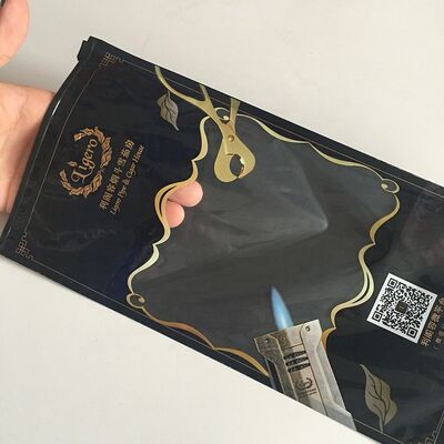 Bolsas de tabaco de material TPU y PE de grado alimenticio Volumen 5 cigarrillos a prueba de fugas Bolsas de almacenamiento herméticas para la conservación de cigarros
