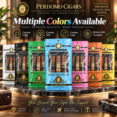 Cigar Humidor Bags Lightweight Compact Portable Storage Bags Offering Protection and Freshness for Cigars