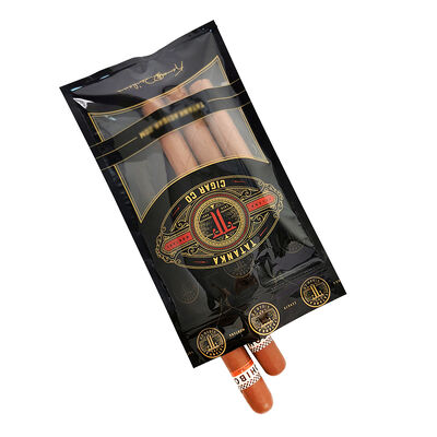 Large Cigar Humidor Bags Designed with Ziplock Closure Using MOPP PE Material Structure Ensuring Freshness and Protection