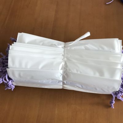 Bolsos de lazo plásticos reciclables, mochila grande del lazo de la bolsa del viaje del lazo del bolso del regalo