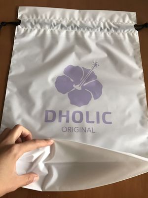 Bolsos de lazo plásticos reciclables, mochila grande del lazo de la bolsa del viaje del lazo del bolso del regalo
