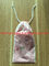 Las bolsas de plástico del lazo de la cuerda del CPE de la moda para el empaquetado de la barra de labios/del reloj/de la bufanda de las señoras