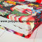 Bolso de compras plástico cortado con tintas impresión multicolora de la manija