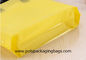 Bolsos de mano amarillos del grueso que cortan con tintas 0.1m m PE