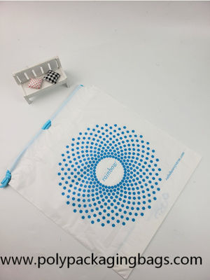 El CPE viste el empaquetado diario de las necesidades de Digitaces de las bolsas de plástico del lazo a prueba de humedad