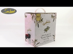 Metalizado de alta barrera de llenado aséptico de papel de aluminio de bolsas de válvula reutilizable avanzada de la caja de cerveza médico