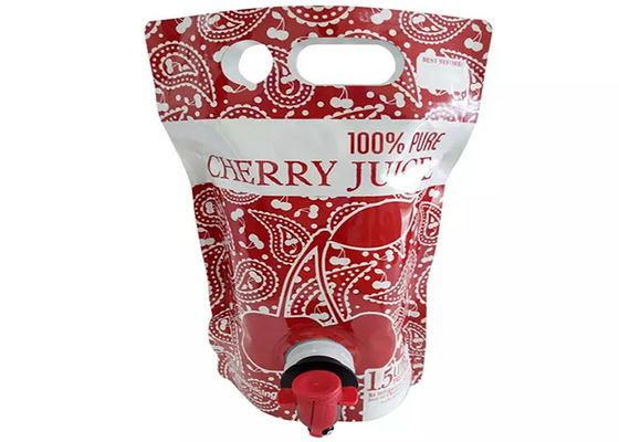 La capacidad grande se levanta el golpecito/la espita frescos de Juice Spout Pouch With Butterfly