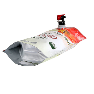 Tamaño personalizado Bolso de pie con chorro Embalaje a prueba de humedad para vino / jugo / aceite de oliva