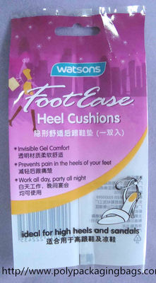 Bolso púrpura modificado para requisitos particulares del papel de aluminio para las plantillas, las bolsas de plástico de aislamiento