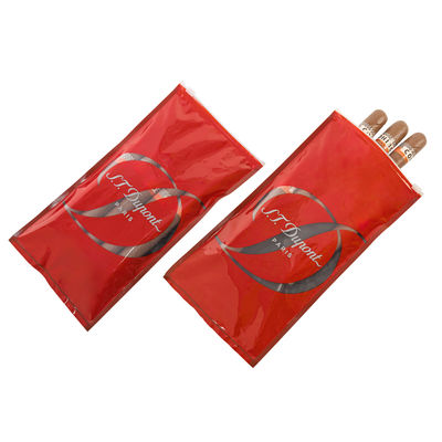 Bolsa de embalaje de cigarros Profesión 65-75% RH Display portátil de hidratación de cigarrillos Bolsas de cremallera de plástico Humidor Humidificador Bolsa de cigarrillos