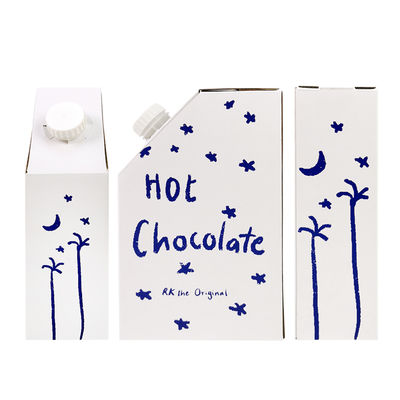 Caja de café de papel Kraft de 1L 3L 5L BIB Bolsa en caja de café Bolsa de café desechable en caja Con válvula Dispensador de líquido