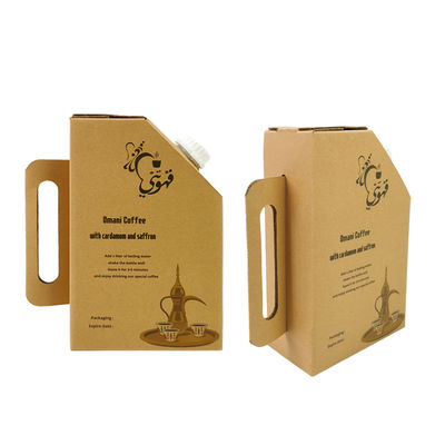 1L / 2L / 3L / 5L bolso de bebida desechable de mango bolso de café bib en caja de vino con válvula