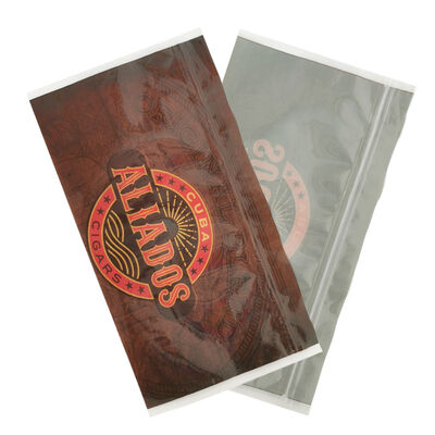 Volumen 5 Cigarros Bolsa de embalaje para cigarros TPU y PE de grado alimenticio, bolsa resellable duradera a prueba de humedad, adecuada para almacenamiento de cigarros