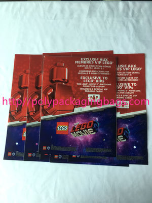 La aduana auta-adhesivo de empaquetado transparente plástica del bolso imprimió el alcance Rohs del SGS