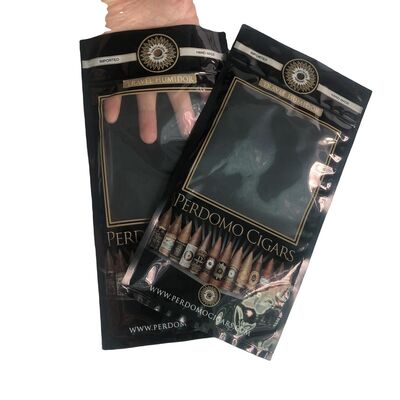 Bolsas de humidor de cigarros resistentes a los desgarros y a los pinchazos con un grosor de 0,09 mm diseñadas para contener de 5 a 20 cigarros según el tamaño