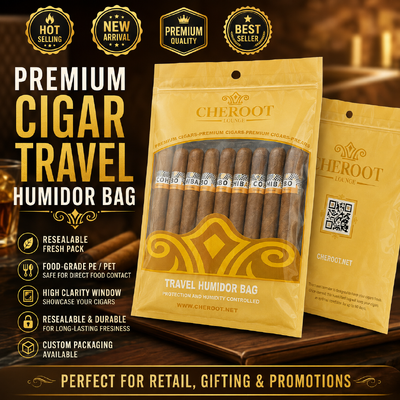 Volumen 5 Cigarros Bolsa de Embalaje para Cigarros Bolsa de TPU PE de Grado Alimenticio Duradera Reutilizable a Prueba de Humedad Perfecta para Almacenamiento de Tabaco