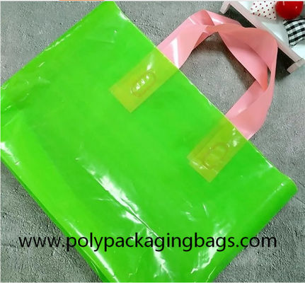 bolsos de compras a prueba de humedad del plástico de 90 micrones PE