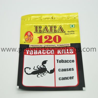 Levántese los bolsos plásticos que se puede volver a sellar Ziplock del cigarro 92mic