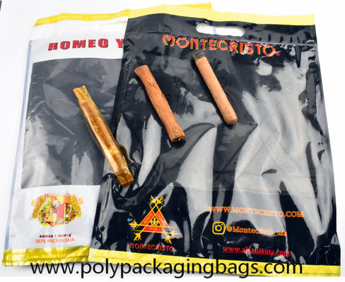 bolso de empaquetado hidratante del cigarro de la capacidad grande de 35 * de los 45cm para 30 cigarros