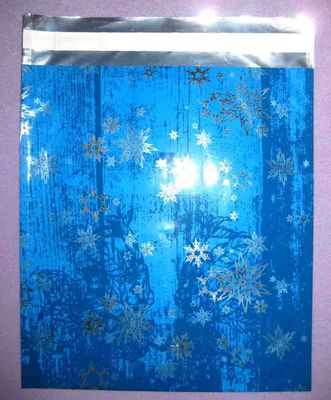 Las bolsas de plástico autas-adhesivo del correo metálico con la cinta permanente